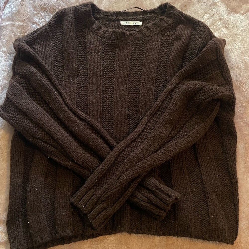 Pacsun brown sweater
